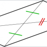 Pour quelle raison ce quadrilatère est un parallélogramme ? (cliquez sur la photo)
